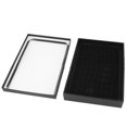 thumbnail image 4 of 100 Slots Ring Display Box Bracelet Necklace Jewelry Case Organizer (Black), 4 of 4