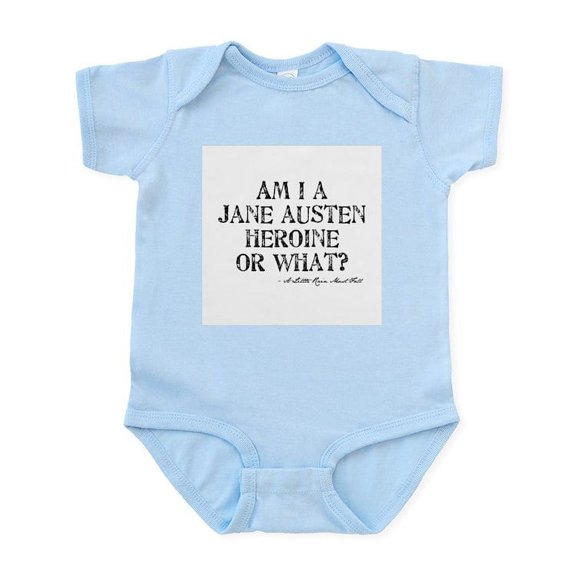CafePress - Jane Austen Quote Infant Bodysuit - Baby Light Bodysuit, Size Newborn - 24 Months