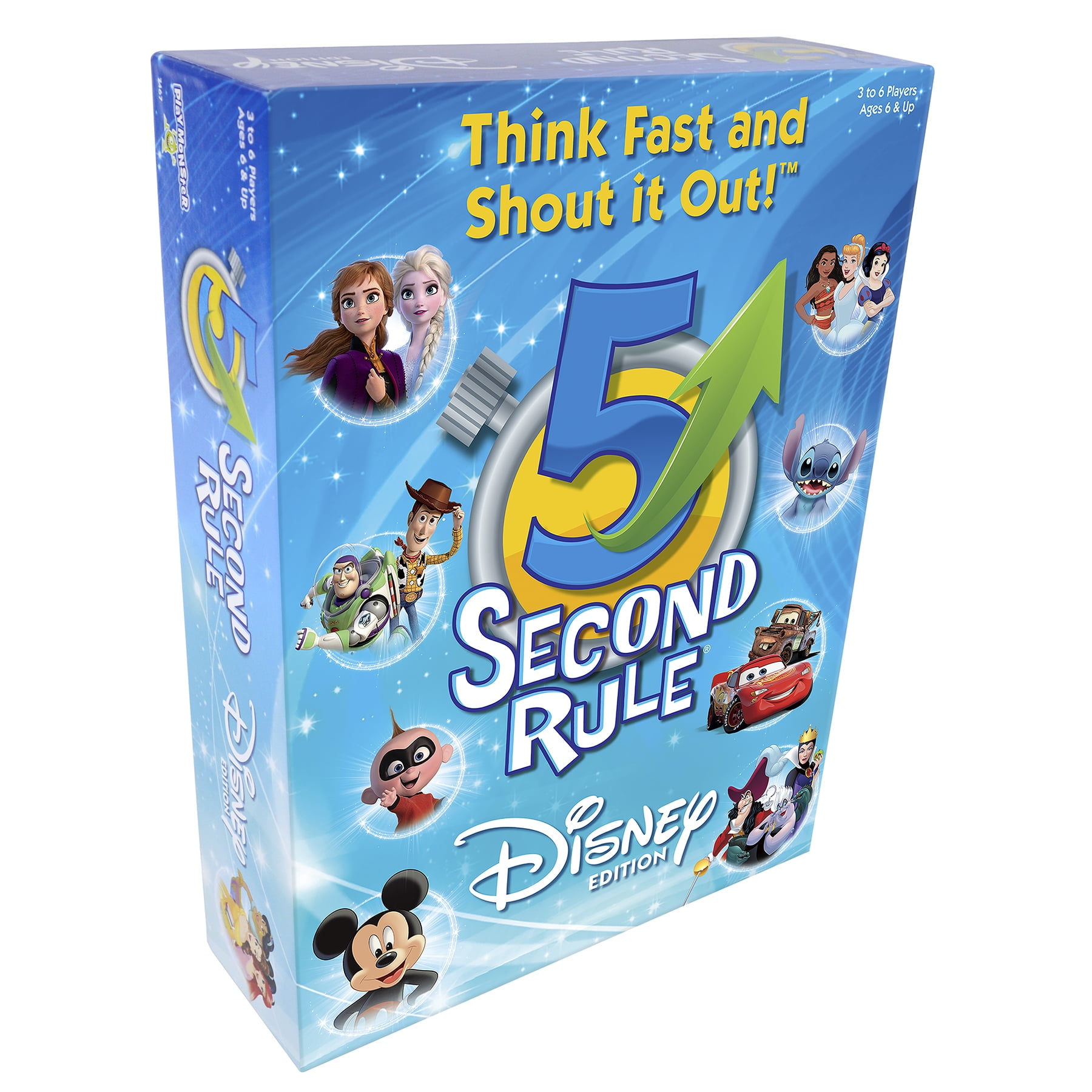 5 Second Rule Disney Edition — Fun Family Game About Your Favorite Disney  Characters — Ages 6+ - Walmart.com