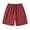 Wine, variant on fatyb Mens Summer Shorts Casual Lightweight Beach Shorts Loose Vacation Shorts S-4XL with Drawstring