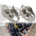 thumbnail image 4 of Motorcycle Footrest Foot Pegs Foot Rests Pedals Footpegs for VOGE Valico 525 X DS525 DS525X 525DSX, 4 of 5