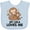 AE-Light Blue, variant on Inktastic My Lola Loves Me Boys or Girls Baby Bib