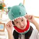 thumbnail image 4 of Divertido gorro de dinosaurio para cosplay, adorable gorro de fiesta, gorro cálido de animal. Verde, 4 of 7