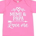 thumbnail image 4 of Inktastic Mimi and Papa Love Me Boys or Girls Baby Bodysuit, 4 of 5