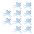 thumbnail image 1 of Naiovety 10 Uds. De guirnaldas multicolores ligeras de belleza con lazo, decoración romántica hecha a mano, regalos de arte Latte, manija de Kits de decoración para fiestas Cielo azul, 1 of 6