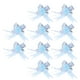 thumbnail image 1 of Yuarrent 10 Uds. De guirnaldas de colores ligeras y bonitas con lazo, arte romántico con leche, regalos de cumpleaños y bodas, manija de Kits de decoración para fiestas Cielo azul, 1 of 6