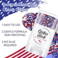 thumbnail image 5 of 4th of July Glitter Stick, Patriotic Glitter Stick - Red White Blue Waterproof Sparkle Gel for Body, Hair & Face, Independence Day, Sports Games, World Cup Festival Makeup Accessory, 5 of 7