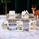 thumbnail image 3 of Mini iluminación de resina para casa, funciona con pilas, escena de casa de nieve que brilla en la oscuridad, edificios coleccionables en miniatura para decoración de escritorio, 3 of 4
