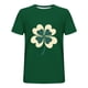 thumbnail image 3 of Hombro Frío Tops Día de San Patricio Impreso Cuello Redondo Gota Hombro, Manga Corta Casual de los Hombres, 3 of 3