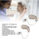 thumbnail image 3 of 2pcs Digital Sound Amplifier Rechargeable Hearing Aid with Noise Cancelling for Seniors and Adults Hearing Loss Silver DUBUNS, 3 of 5