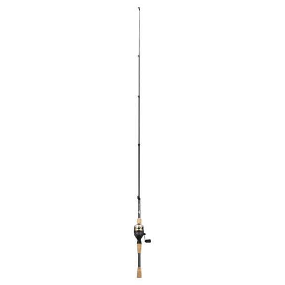 Ozark Trail Fiberglass Telescopic Spincast Rod and Reel Combo Kit with Lures for Adults, Teens, and Kids, 6', Multicolor