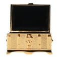 thumbnail image 1 of Small Jewelry Box, Soft Velvet Gold Color Trinket Box  For Necklace M 3.8x3.1x2.9in,S 2.7x2.0x1.9in, 1 of 8
