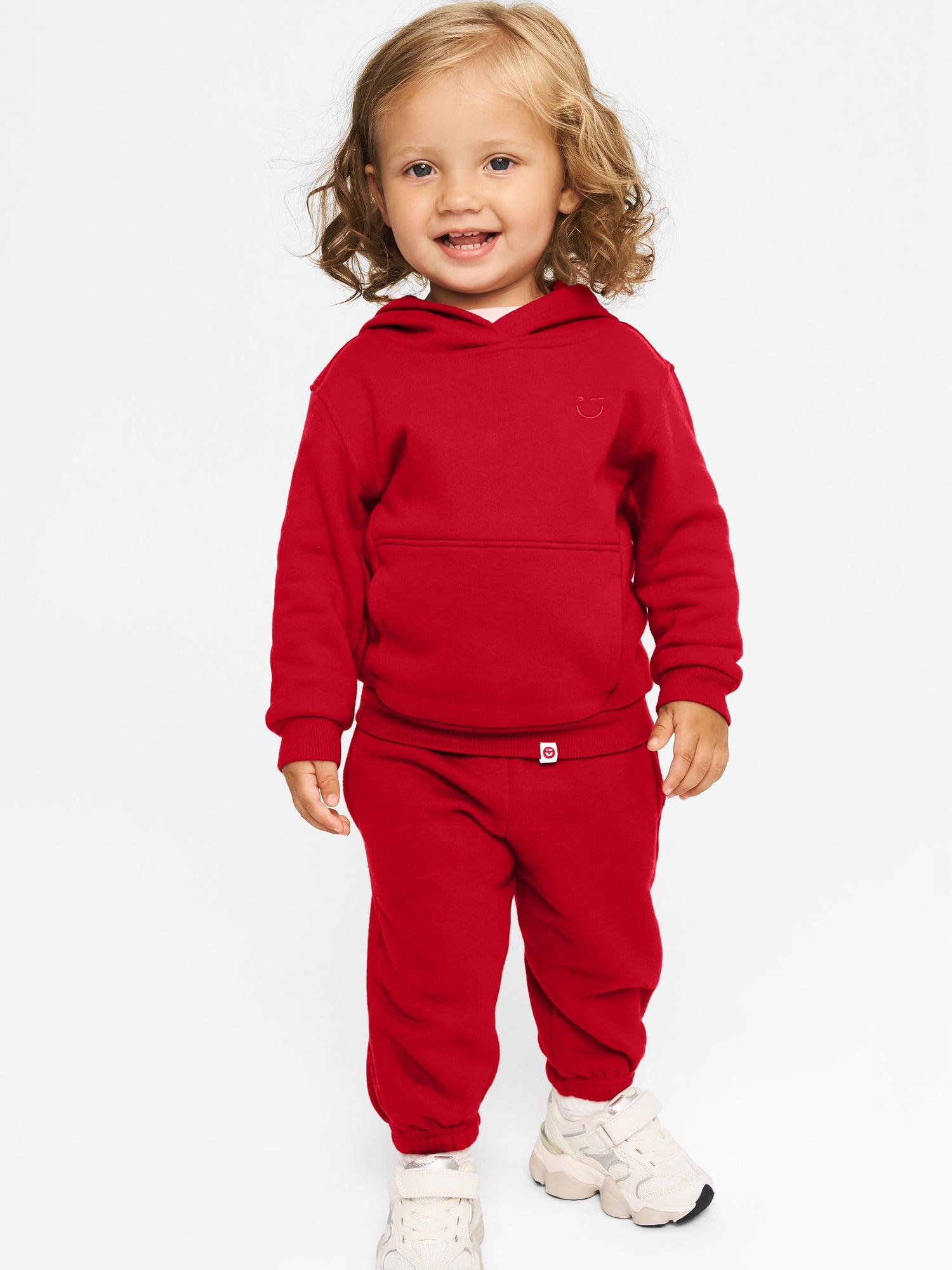 Color Mix by Garanimals Baby & Toddler Fleece Sweatpants, Sizes 0–6T