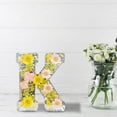 thumbnail image 2 of K Flower Night Light Resin Home Decoration Letter Design With Long Lasting, Charming Effect And Resin Build For Mantelpiece And Thank You Gift 7.48X5.91X1.57In, 2 of 8