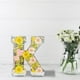 thumbnail image 1 of Flower Night Light Flower Letter Resin Home Decoration Gift, 1 of 3