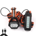 thumbnail image 1 of WDOplteas Circulación Nocturna LED Impermeable 500LM Lámpara Pecho Advertencia para Exteriores, 1 of 9