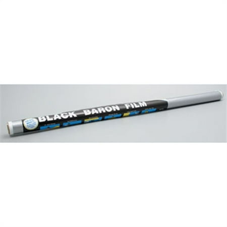 Black Baron Film Metallic Silver 6' Multi-Colored
