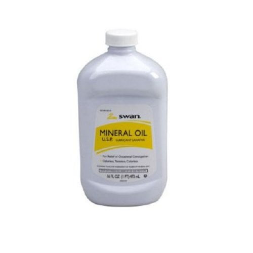 Laxative Unflavored Liquid 16 oz. 99 Strength Mineral Oil Walmart