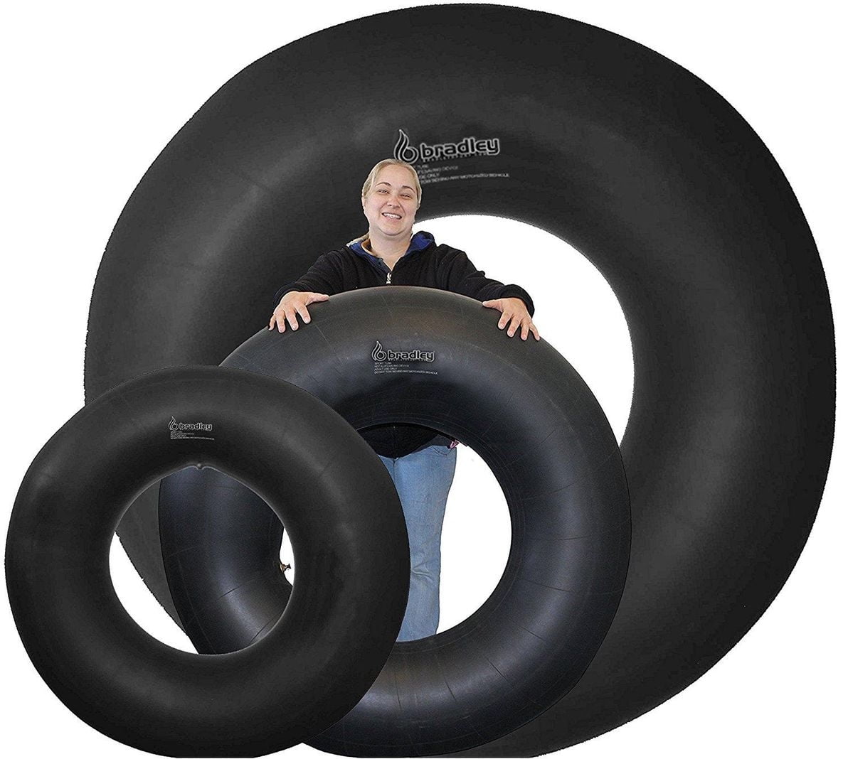 Bradley Truck Tire Snow Tube River Rafting Float Inner Tubes by Bradley