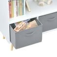 thumbnail image 6 of Kids bookcase with Collapsible Fabric Drawers,Children's Book Display,Toy Storage Cabinet Organizer, 6 of 7