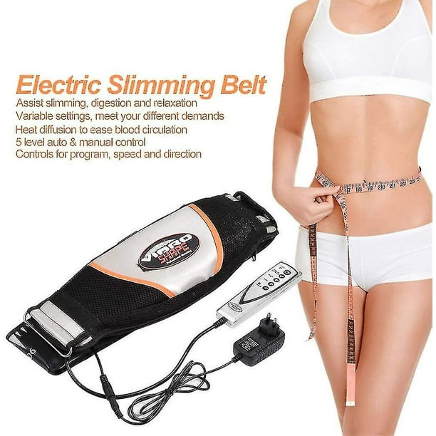 Electric Heating Vibration Slimming Belt Weight Loss Waist Fat Belly Fat  Massage