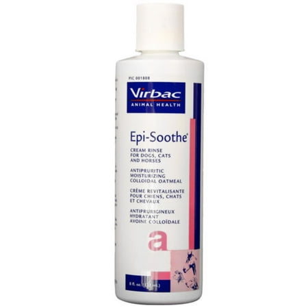 Epi Soothe cream Rinse Dogs Cats Horses dry itchy sensitive Skin 8oz Made In