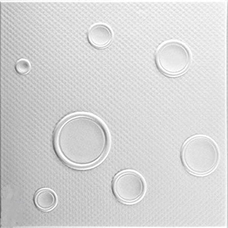 A La Maison Ceilings R115 Bruno Foam Glue-up Ceiling Tile (21.6 sq. ft ...