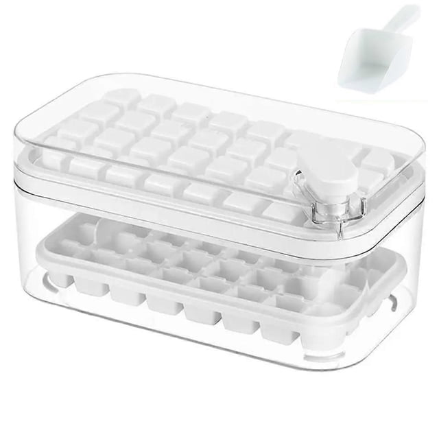 Ice Cube Container with Lid Ice Cubes Molds Ice Trays for Freezer Ice Cube Tray Mold Ice Freezer Container Removable