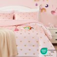 thumbnail image 3 of Juego de ropa de cama Wink Deer Kids, color rosa, 5 piezas, doble con edredón, 3 of 6