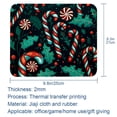 thumbnail image 5 of Christmas Crutches Printed Square Gaming Mouse Pad, 8.3x9.8 Inch Non-Slip Rubber Bottom Mousepad for Office and Gaming, 5 of 6
