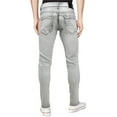 thumbnail image 2 of RAW X Mens RawX Rip Repair Stretch Jeans, Lt Grey, 34X32, 2 of 6