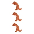 thumbnail image 3 of Juguete Molar Dinosaurio Artificial Reutilizable Methold Naranja, 3 of 6