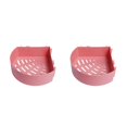 thumbnail image 3 of kurtrusly Multifunctional Hanging Shower Organiser – Rust-Proof And Stackable Storage Easy-to-Clean Shower Organiser No Drilling round pink 2Set, 3 of 6