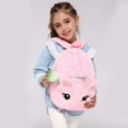 thumbnail image 5 of Mochila Unicornio de Peluche, Mochila Mini Unicornio para Niña, Rosa, 5 of 5