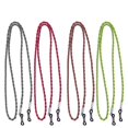 thumbnail image 2 of 4Pcs Colorful Leather Glasses Neck Strap String Rope Band Leather Eyeglass Cord Adjustable End Glasses Holder (Red, Green, Dark Gray, Brown), 2 of 9