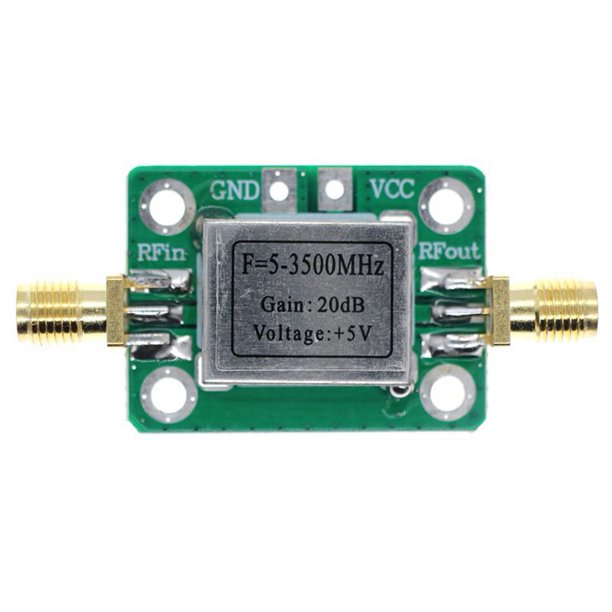 WELPET LNA 53500MHz RF Low Noise Amplifier Gain 20DB Signal Receiver