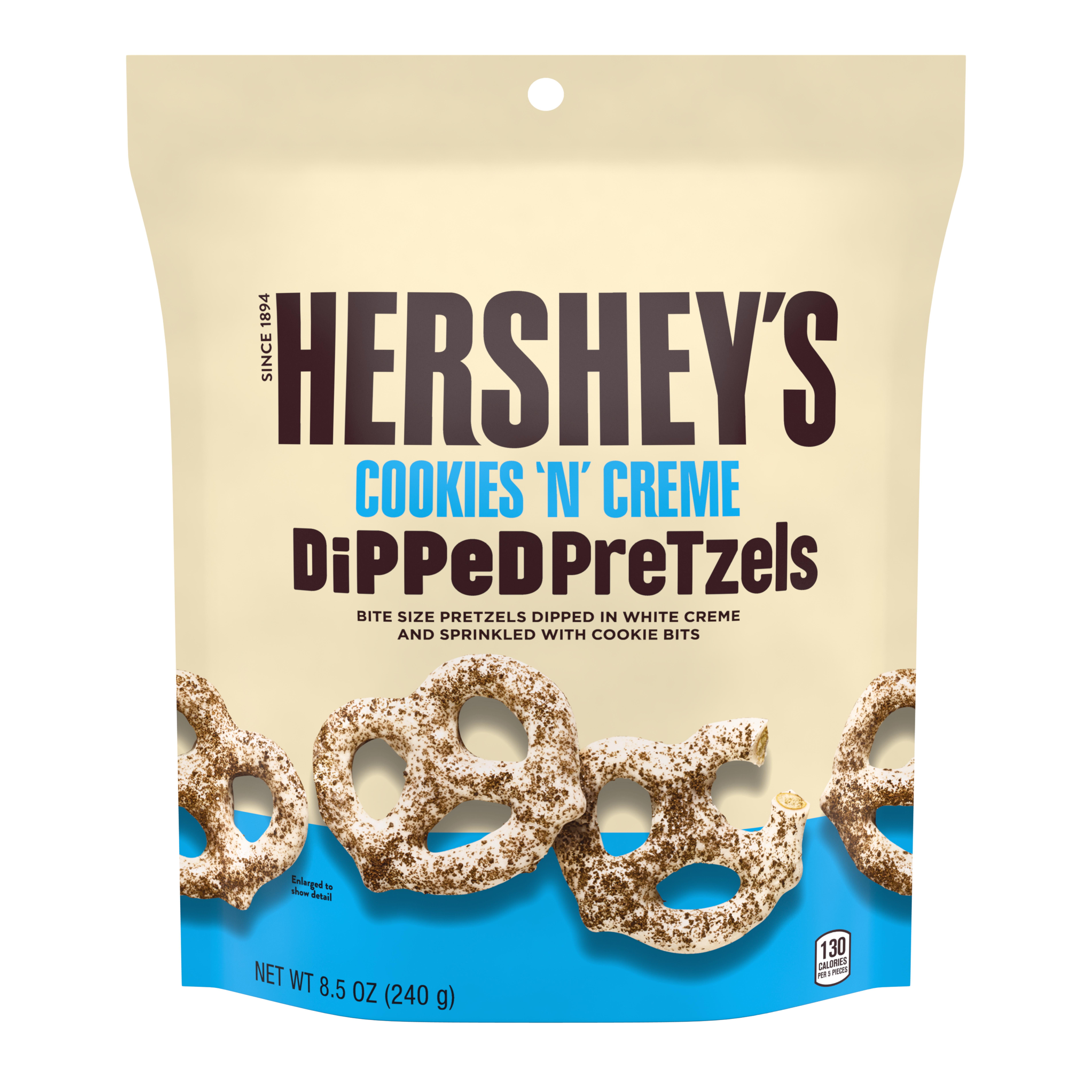 Hershey's, Cookies N Creme Dipped Pretzels, 8.5 Oz