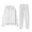 White, variant on Women's Sweat Suits Plus Size Fashion Sports Casual Long Pants Hooded Sweater Coat Tops Pants Set Long Sleeve Hooded Set With Pockets