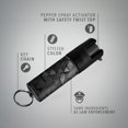 thumbnail image 3 of Pepper Spray with Safety Twist Top, 16 ft Range, 0.5 oz, Triangles Design Pepper Spray Keychain, Self Defense by Guard Dog Security, 3 of 7