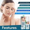 thumbnail image 3 of Gel para atenuar cicatrices, crema reparadora de la piel quirúrgica, terapia avanzada para cicatrices en cirugías, cesáreas, queloides, lesiones, quemaduras, suavizado de cicatrices, 3 of 5