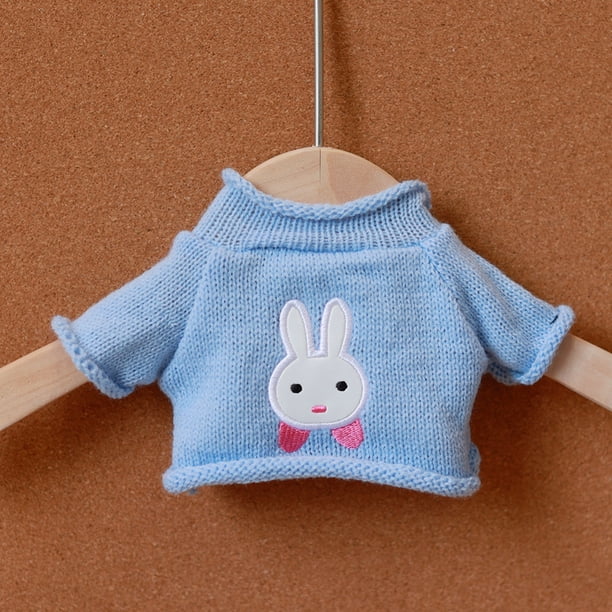Ropa de algodón para muñecas de 20 cm, suéter de repuesto para muñecas, osito de peluche, ropa para muñecas
