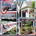 thumbnail image 5 of 4th of July American Flag Patriotic Decorations Banner for Outdoor/Indoor Use, Red White Blue, 20 Feet USA Flag Banners Buntings, 5 of 7