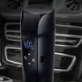 thumbnail image 3 of Miulika Electric Car Kettle 12V/24V Heating Digital Display 450ml Touch Control Portable keep warm, 3 of 8