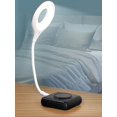thumbnail image 2 of Lámpara Escritorio Con Regulable Decorativa Enchufe USB Control Voz Flexible 24LED, 2 of 9