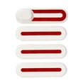 thumbnail image 3 of tamizeot Scooter Front Rear Wheel Cover Hubs Protective Case Reflective Sticker For Mijia M365 white 1Set, 3 of 6
