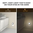 thumbnail image 4 of Dusk to Dawn Sensor Night Lights, Soft White 3000K Plug-in Nightlight for Kids & Adults, Compact 2-Pack for Bedroom, Bathroom, Hallway, 4 of 8