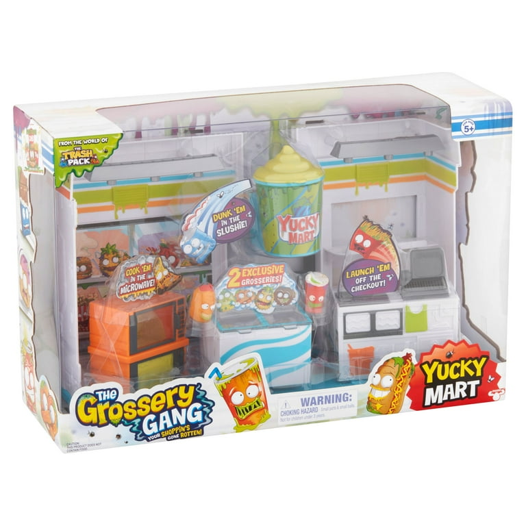 The Grossery Gang Yucky Mart Toys