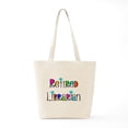 thumbnail image 6 of CafePress - Retired Librarian Tote Bag - Unisex Canvas Tote Bag, Beige, 1-Piece, 6 of 7