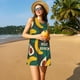 thumbnail image 3 of Fotbe Banana And Avocado Vestido de Verano sin Mangas para Mujer – Vestido Midi Línea A, Estilo Camiseta Floral, Vestido Playero Casual y Fluido, 3 of 7