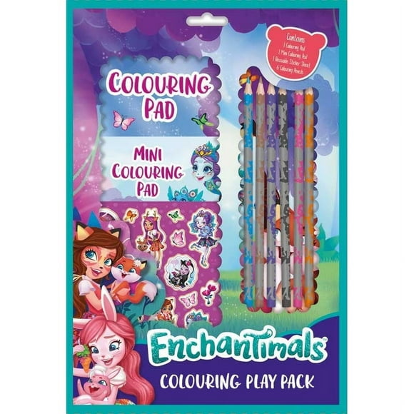 Enchantimals Mini Colouring Set (Pack of 9)